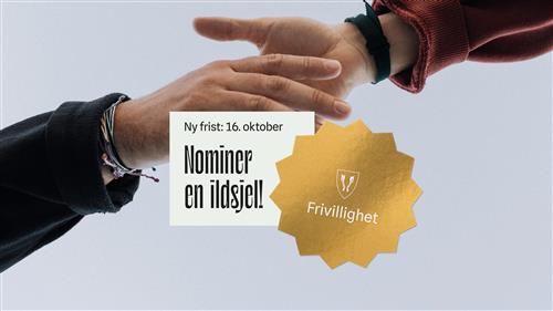 Lenke til artikkel: Frivillighetsprisen 2026 – Vi trenger din hjelp